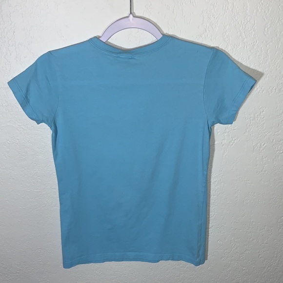 Vegas Girl Las Vegas with Love Blue T Shirt Size Small - Picture 2 of 6